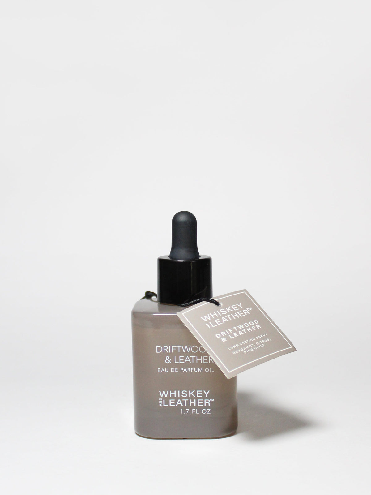 Driftwood & Leather 50ml Perfume Oil Dropper - Fine Fragrance