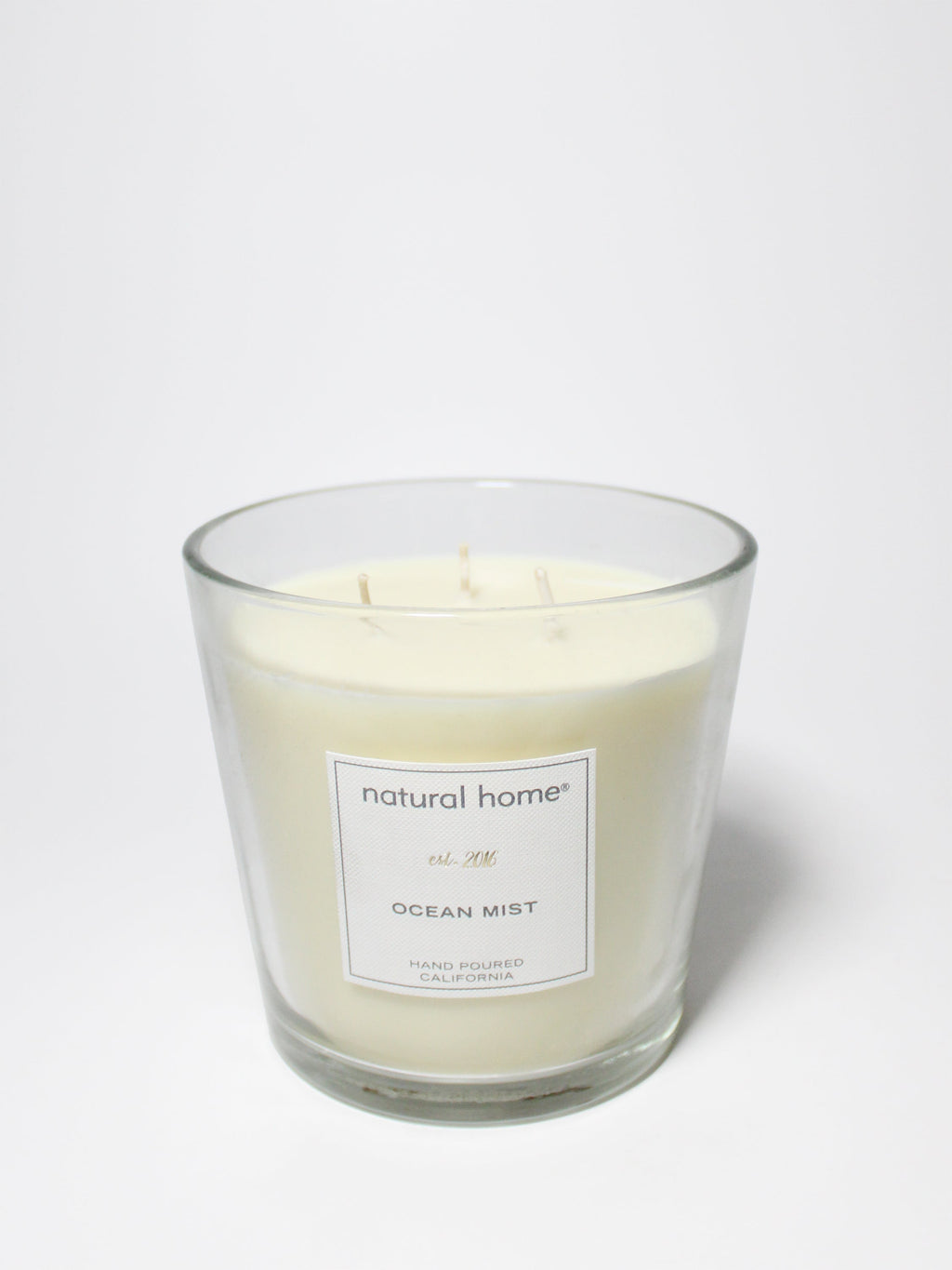 Ocean Mist Natural Home 31 oz scented candle - Fine Fragrance