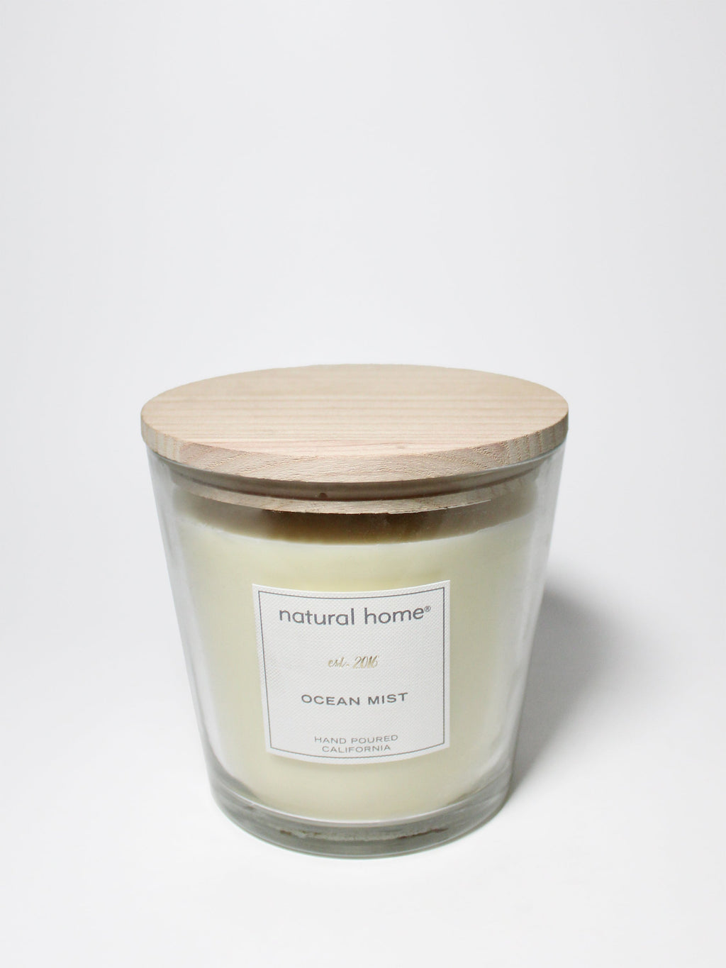 Ocean Mist Natural Home 31 oz scented candle - Fine Fragrance
