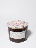 Sand + Paws Amber & Fig 12 oz scented candle - Fine Fragrance
