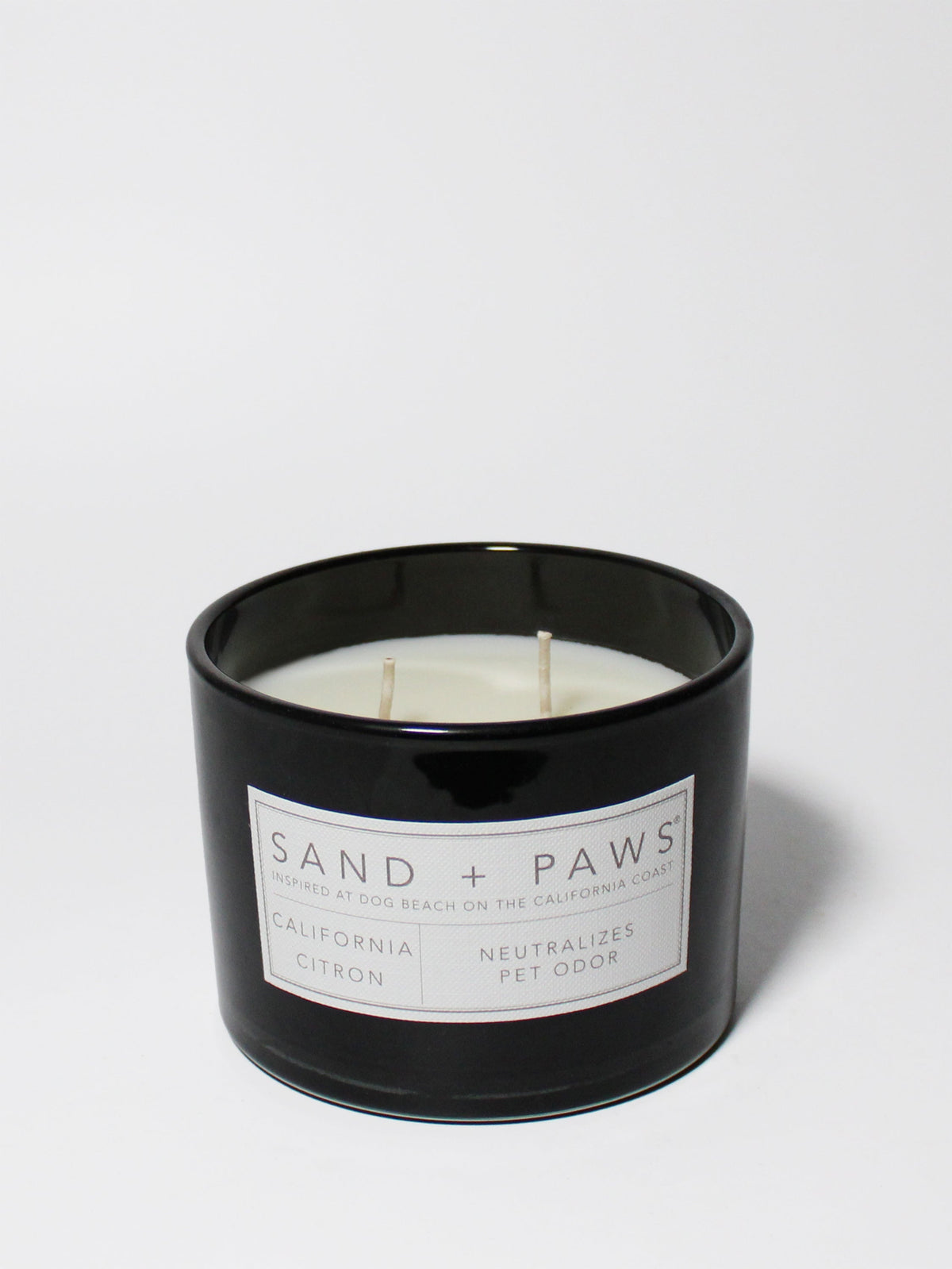 Sand + Paws California Citron 12 oz scented candle - Fine Fragrance