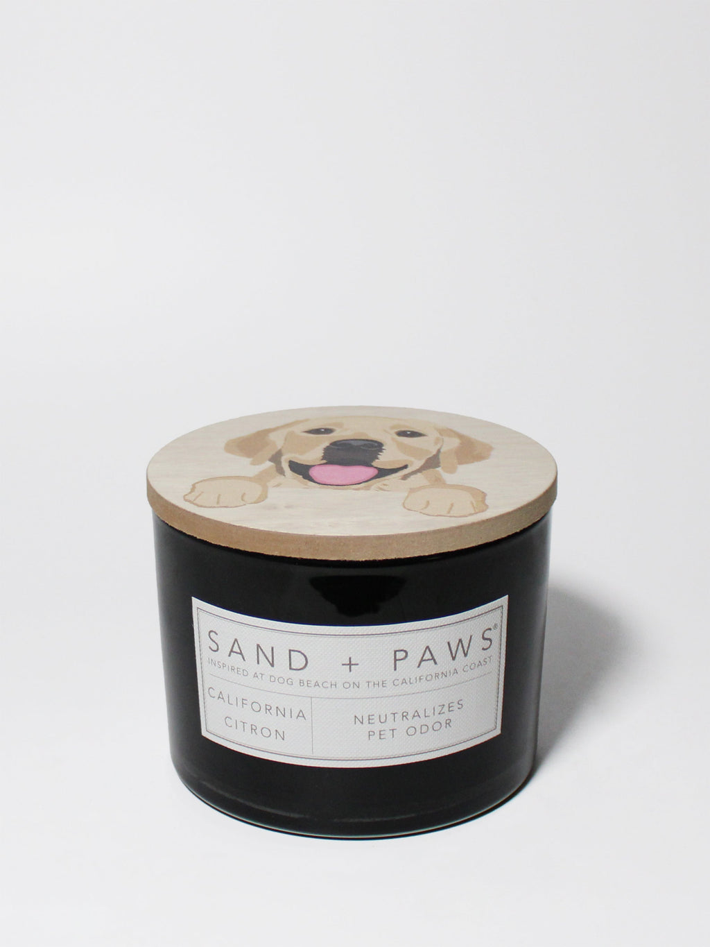 Sand + Paws California Citron 12 oz scented candle - Fine Fragrance