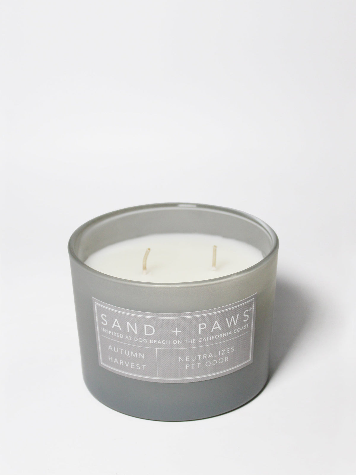 Sand + Paws Autumn Harvest 12 oz scented candle - Fine Fragrance