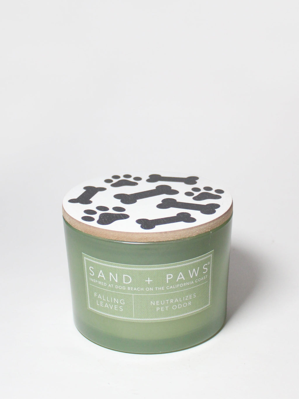 Sand + Paws Falling Leaves 12 oz scented candle - Fine Fragrance