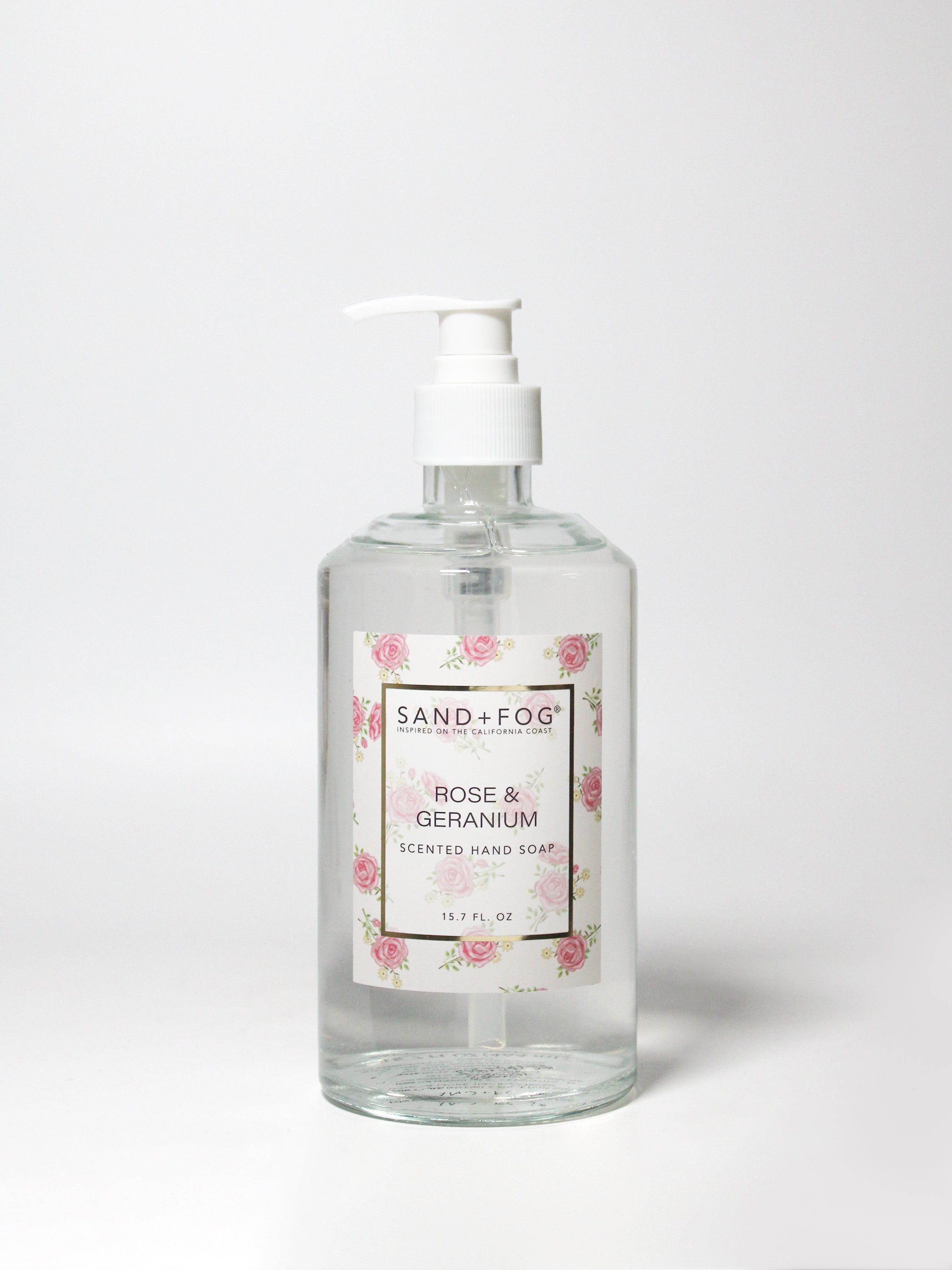 Rose & Geranium 15.7 oz Liquid Hand Soap - Sink Essential