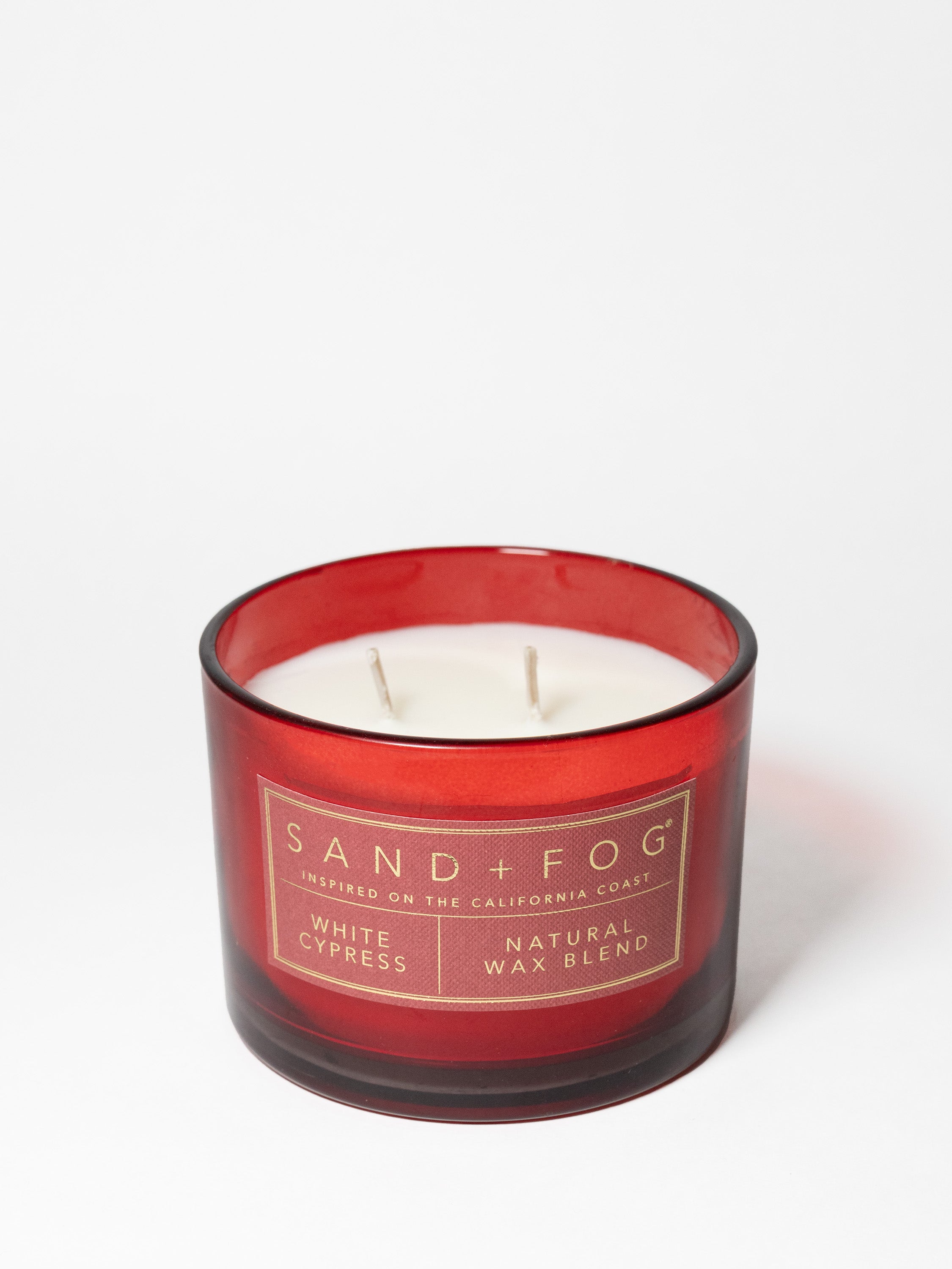 White Cypress 12 oz scented candle - Home Fragrance