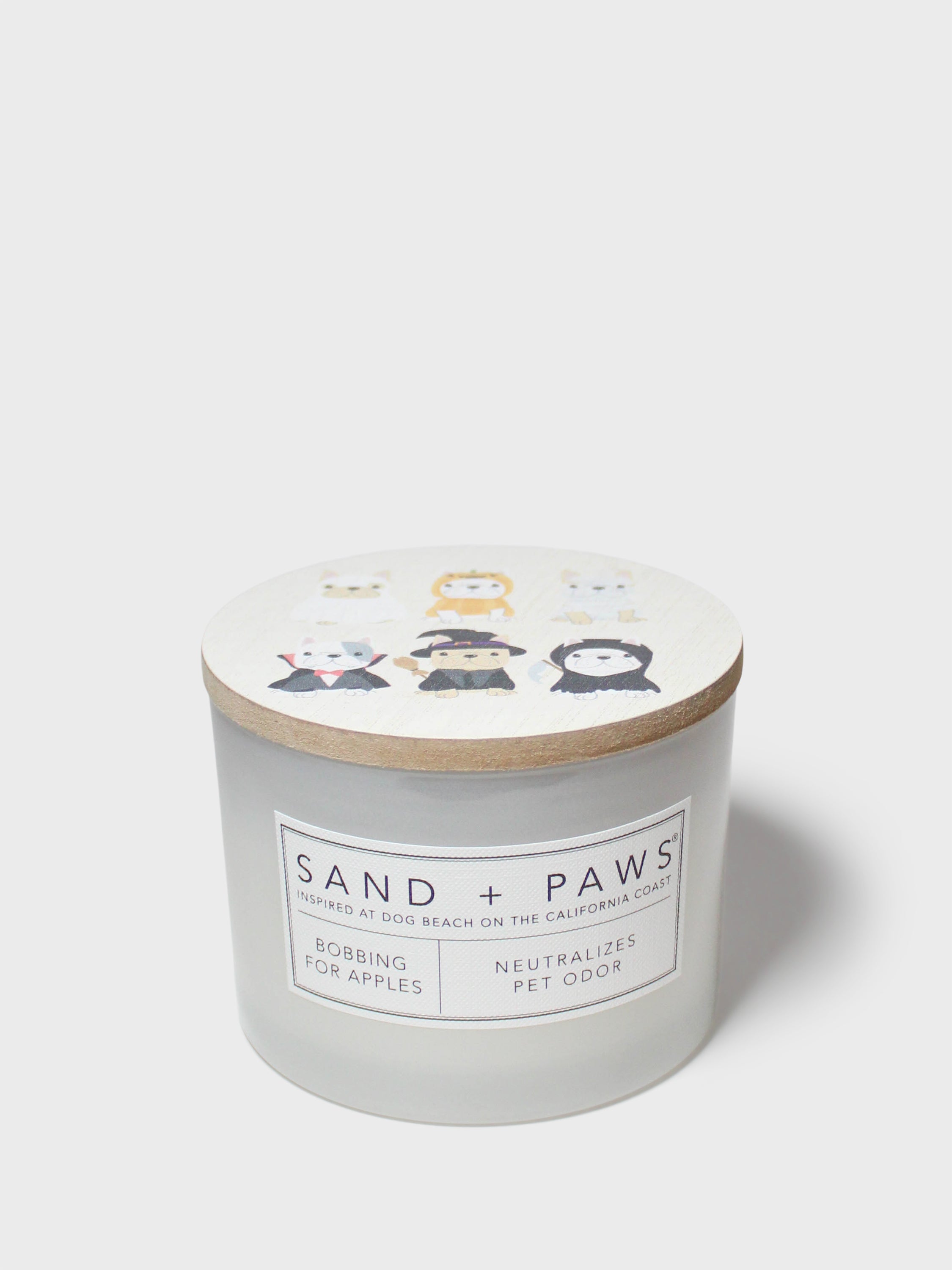 Sand + Paws Bobbing for Apples 12 oz scented candle - Home Fragrance