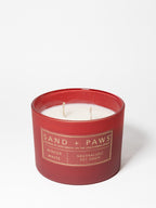 Sand + Paws Winter White 12 oz scented candle - Fine Fragrance