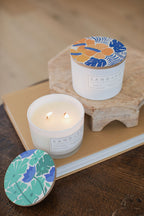 Vanilla Sandalwood 12 oz scented candle - Home Fragrance