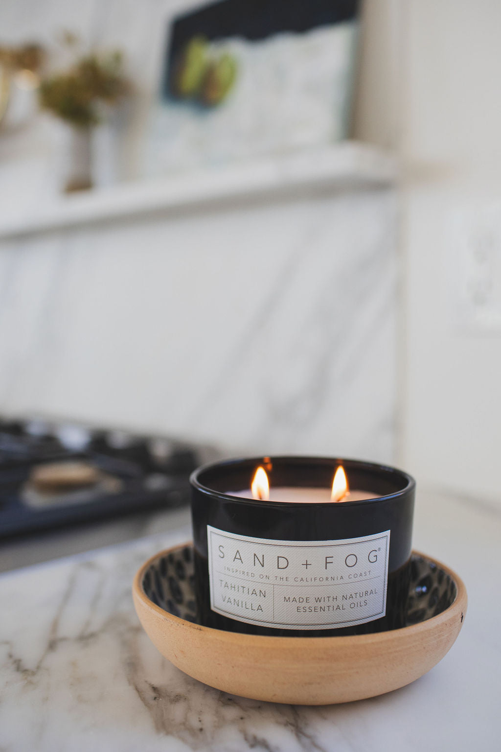 Tahitian Vanilla 12 oz scented candle - Home Fragrance