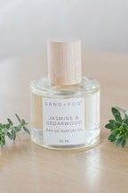 Jasmine & Cedarwood 50 ml Perfume Oil Rollerball - Fine Fragrance