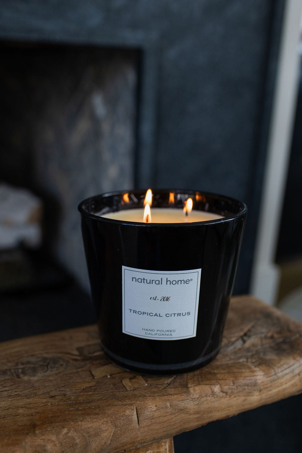 Tropical Citrus Natural Home 31 oz scented candle - Fine Fragrance