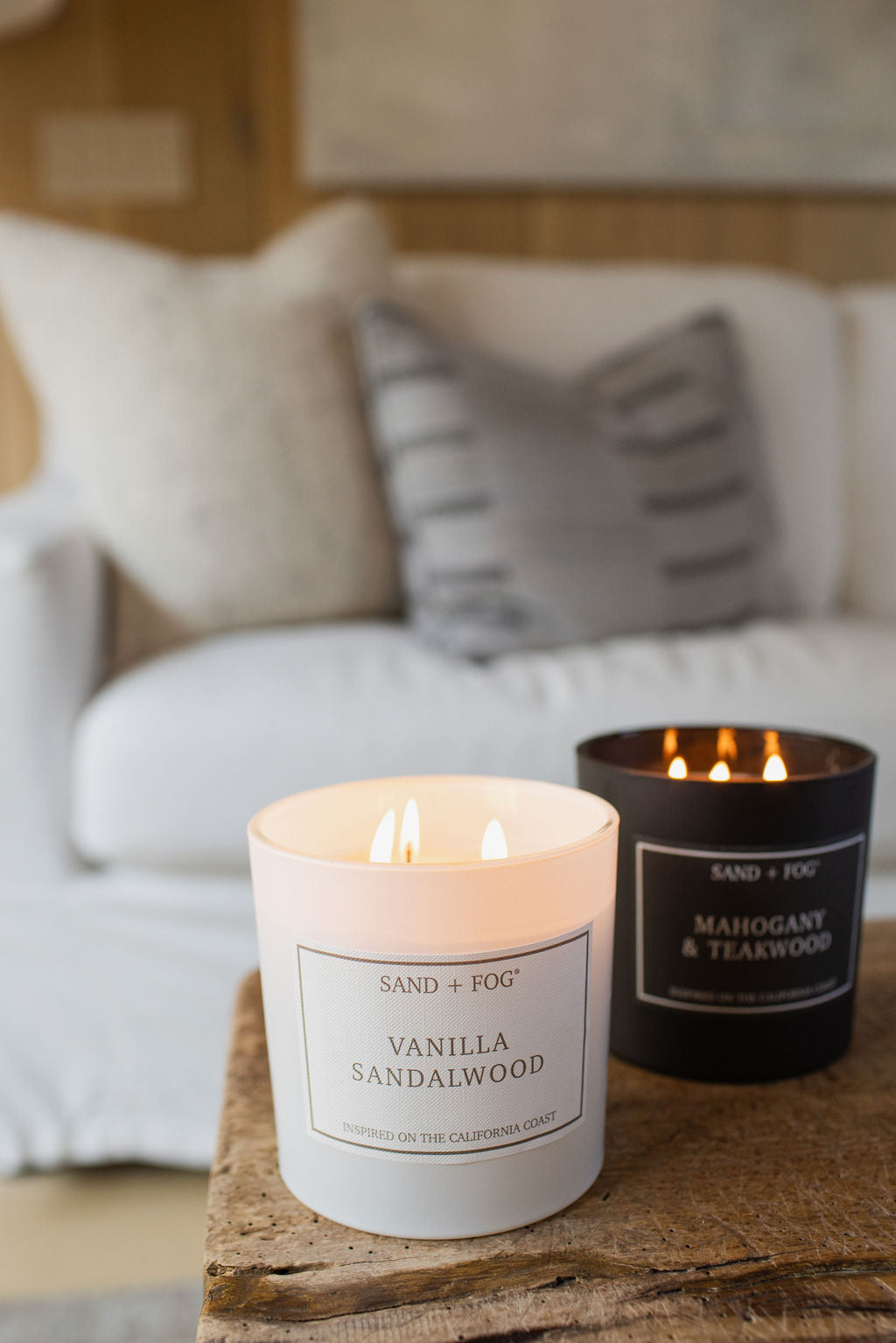 Vanilla Sandalwood 21 oz scented candle - Home Fragrance