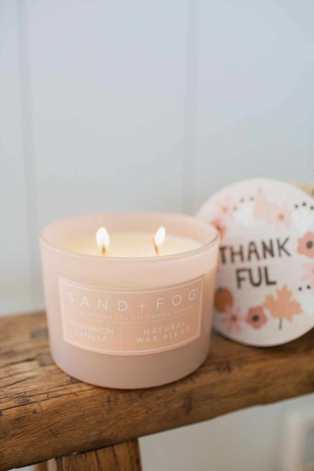 Cinnamon Vanilla 12 oz scented candle - Home Fragrance