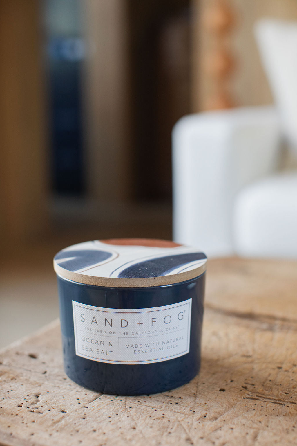 Ocean & Sea Salt 12 oz scented candle - Home Fragrance