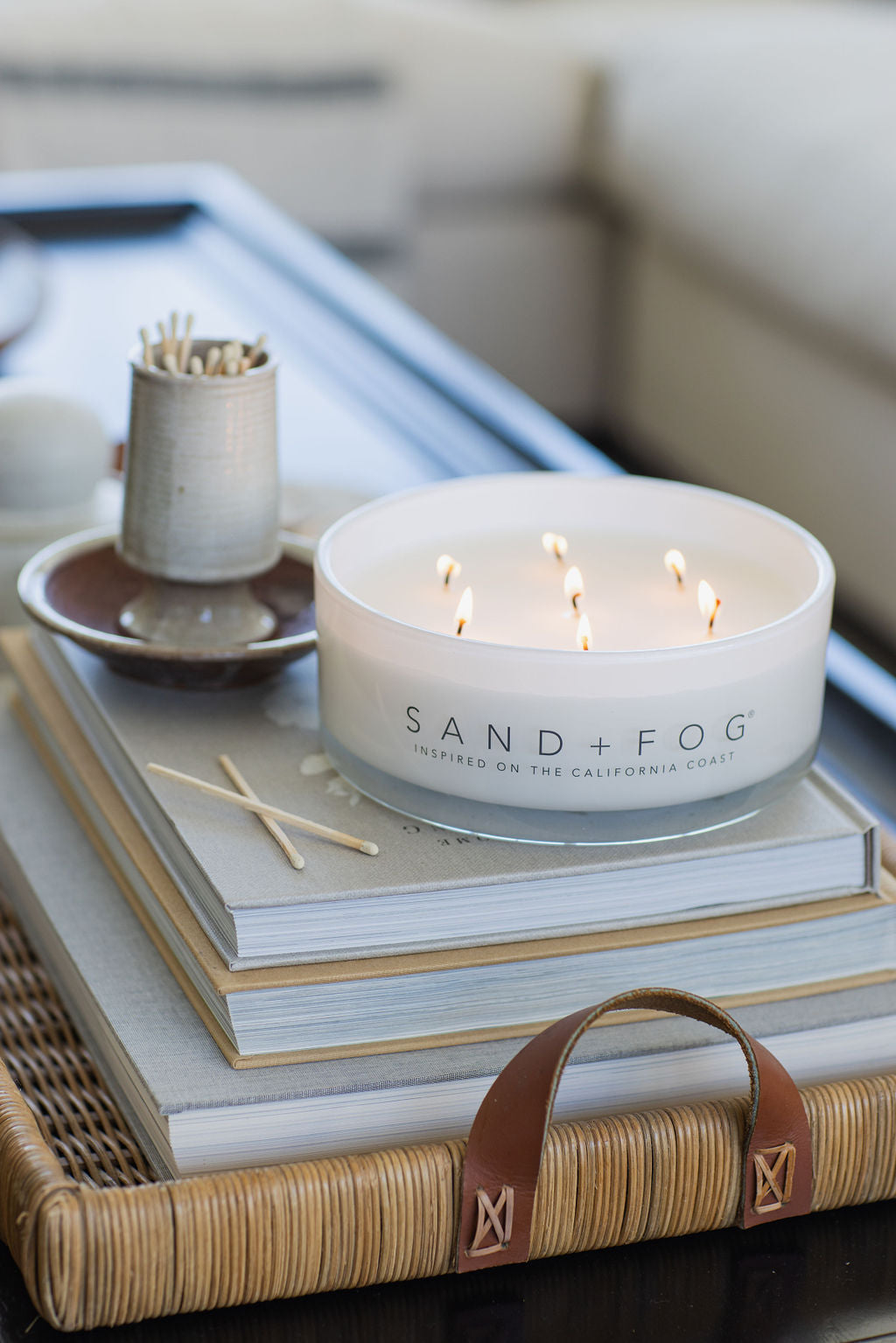 Ocean Mist 34 oz scented candle - Home Fragrance