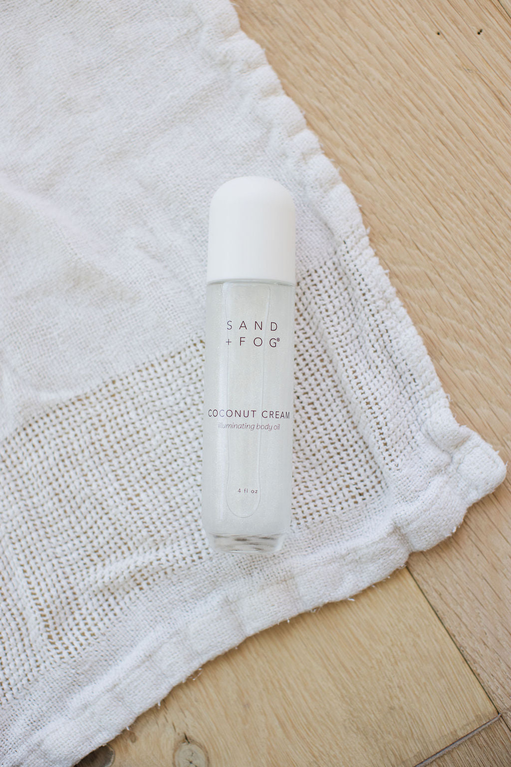 Coconut Cream 4 oz Illuminating Body Oil - Moisturizing Care