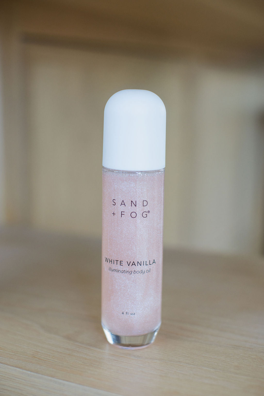 White Vanilla 4 oz Illuminating Body Oil - Daily Favorite