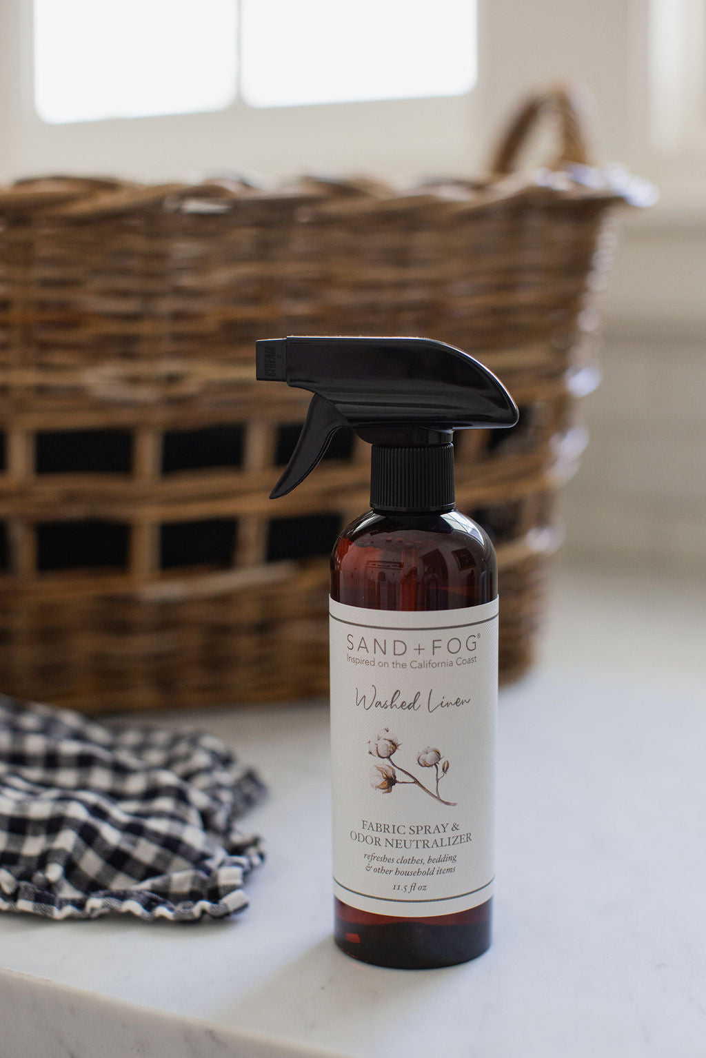 Washed Linen 11.5 oz Fabric Spray - Fine Fragrance