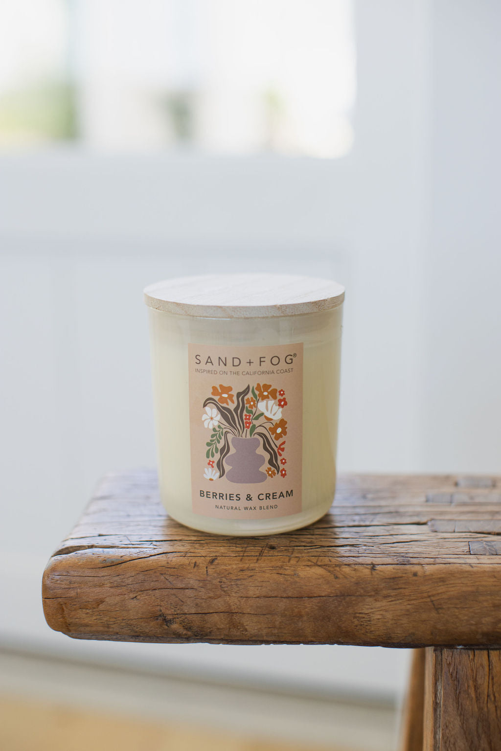 Berries & Cream 10 oz scented candle - Home Fragrance