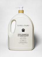 Sand + Paws Pet Shampoo & Conditioner - Vanilla Coconut - Moisturizing Care