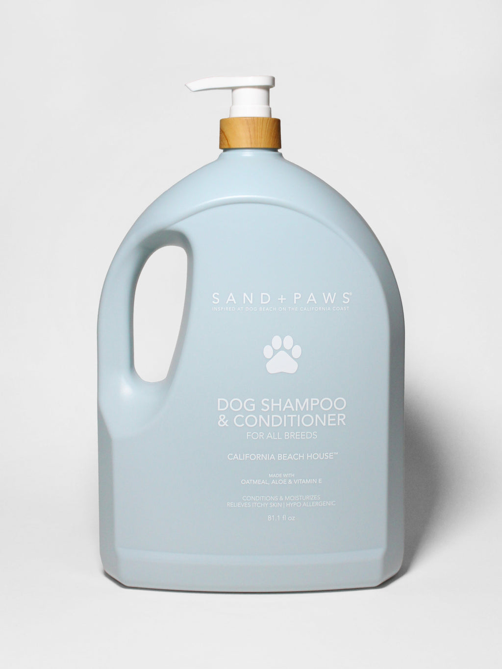 Sand + Paws Pet Shampoo & Conditioner - California Beach House - Moisturizing Care