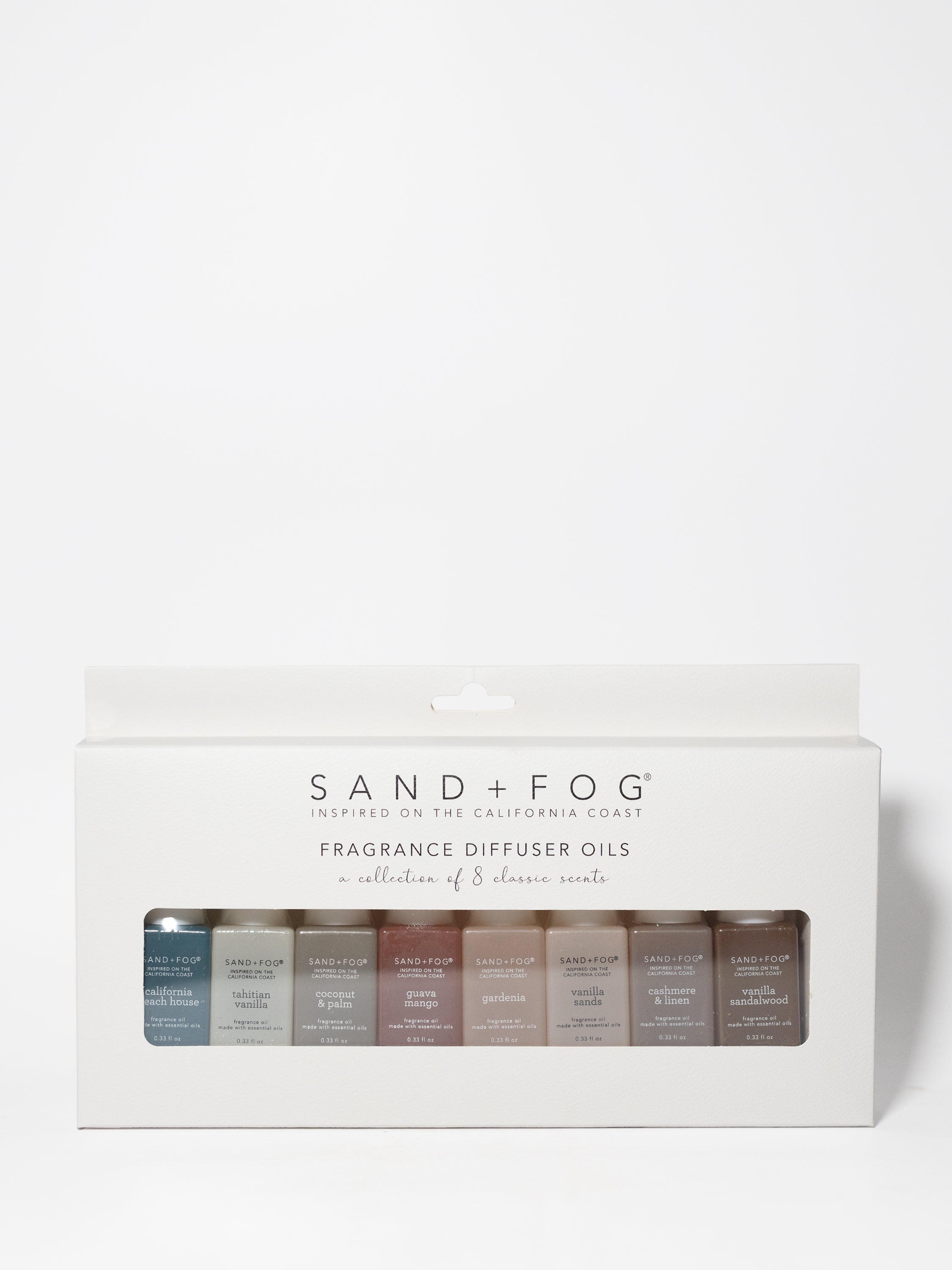 8 Pack of 10 ml Fragrance Diffuser Oils - Fine Fragrance