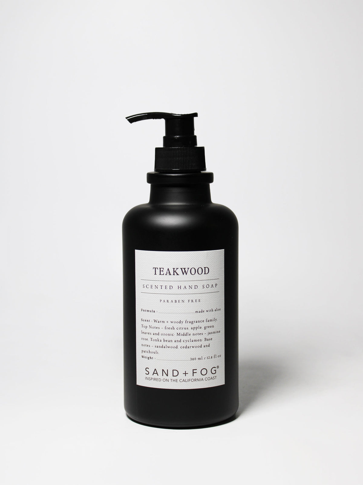 Teakwood 12.8 oz Liquid Hand Soap - Sink Essential