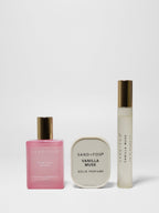 Perfume Oil Rollerballs and Solid Perfume Set - Vanilla Musk - Fine Fragrance