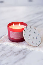 White Cypress 12 oz scented candle - Home Fragrance