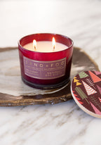 Red Currant & Sugar Plum 12 oz scented candle - Home Fragrance