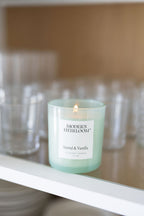 Santal & Vanilla 10 oz scented candle - Home Fragrance