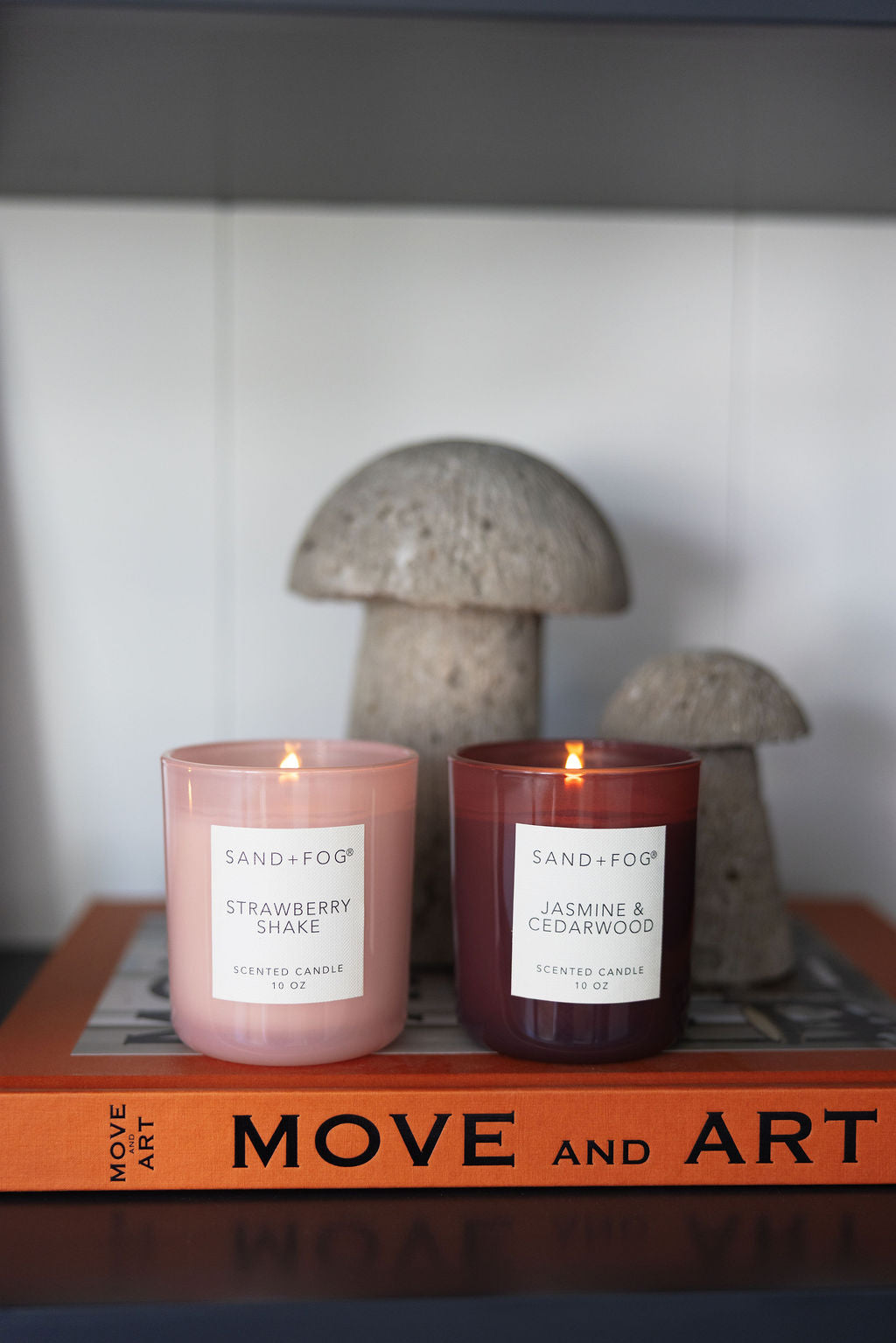 Jasmine & Cedarwood 10 oz scented candle - Home Fragrance