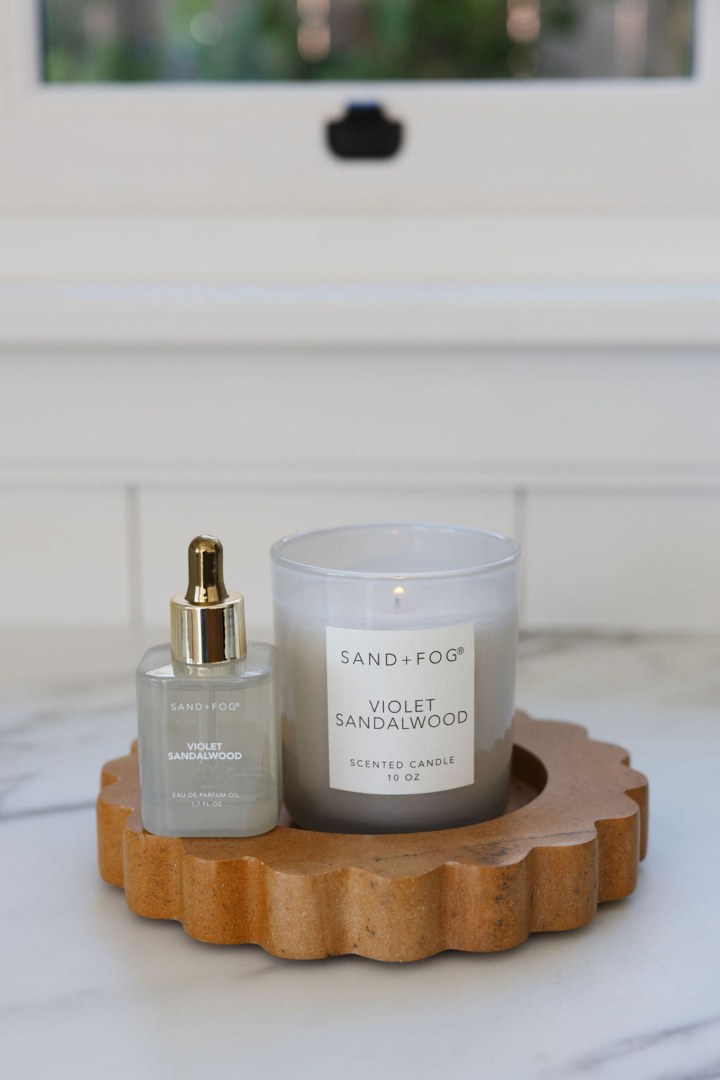 Violet Sandalwood 10 oz scented candle - Home Fragrance