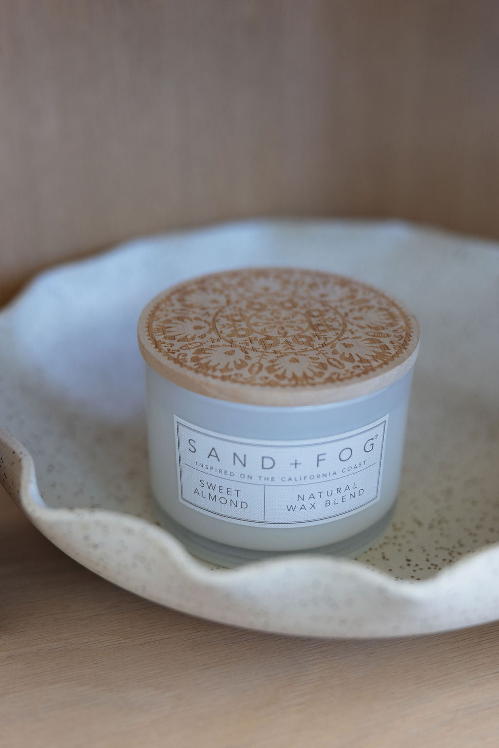 Sweet Almond 12 oz scented candle - Home Fragrance