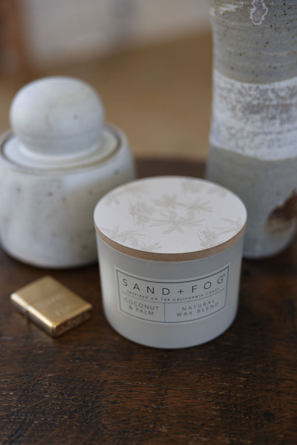 Coconut & Palm 12 oz scented candle - Home Fragrance