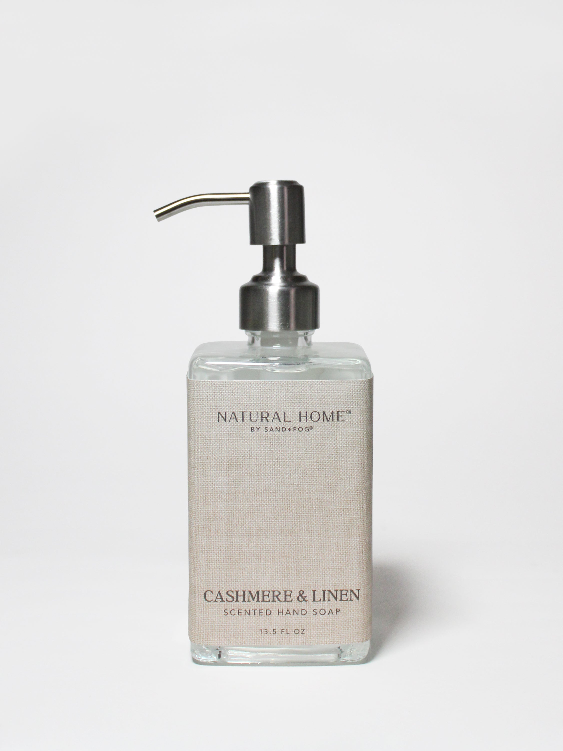 Cashmere & Linen Natural Home 13.5 oz Liquid Hand Soap - Sink Essential