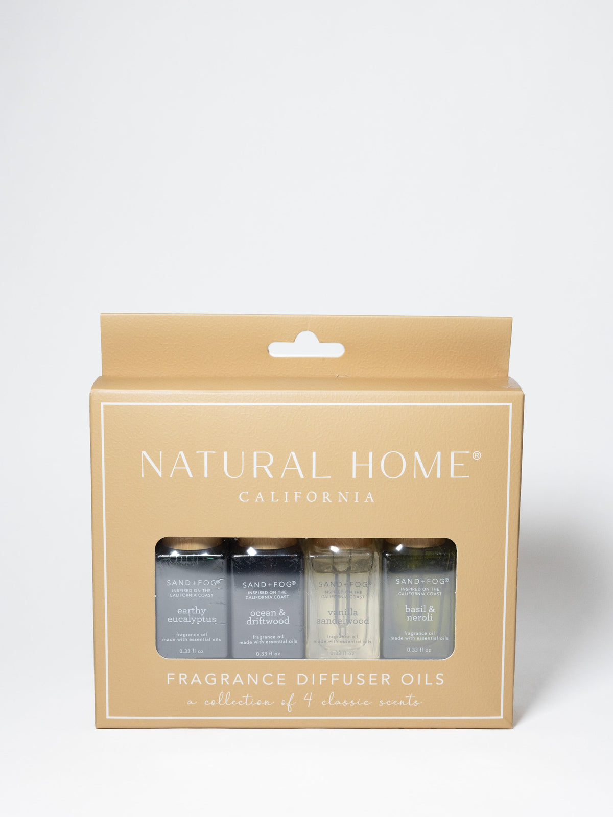 Natural Home 4 Pack of 10 ml Fragrance Diffuser Oils - Fine Fragrance