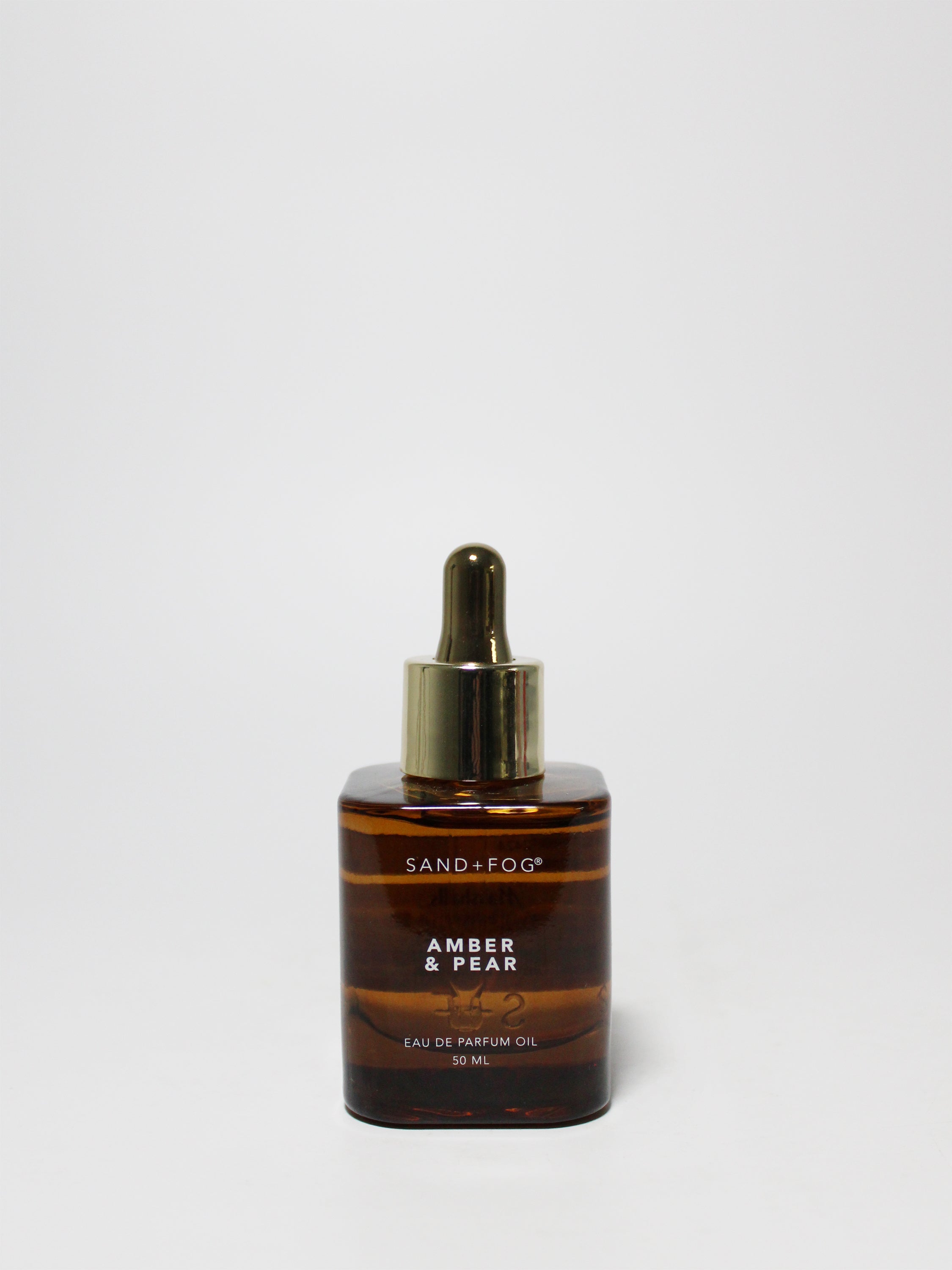 Amber & Pear 50 ml Perfume Oil Dropper - Fine Fragrance