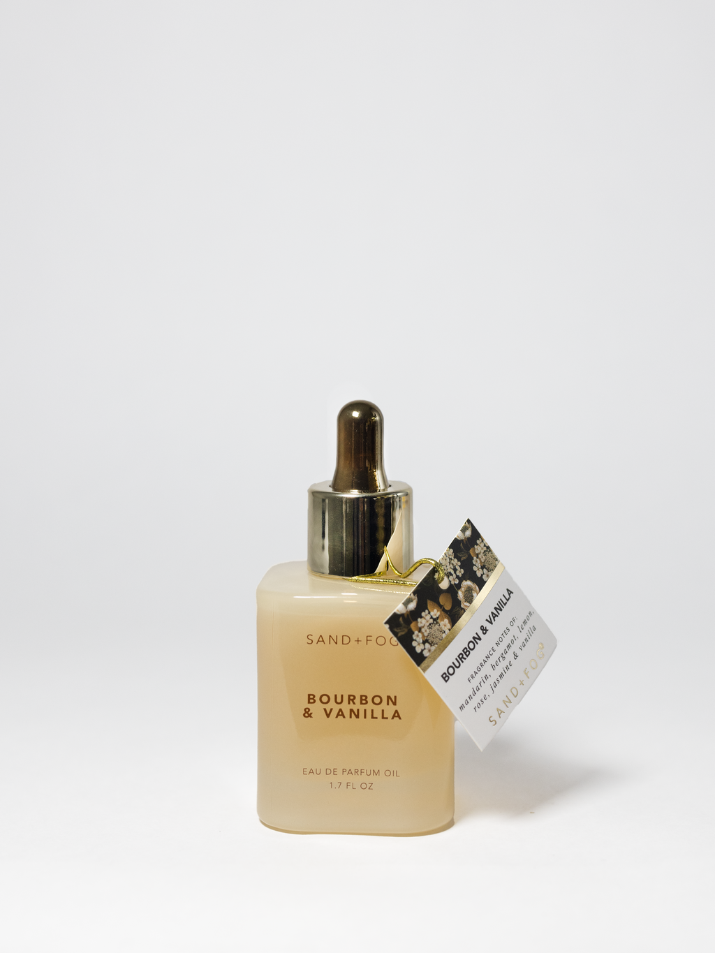 Bourbon & Vanilla 50 ml Perfume Oil Dropper - Fine Fragrance