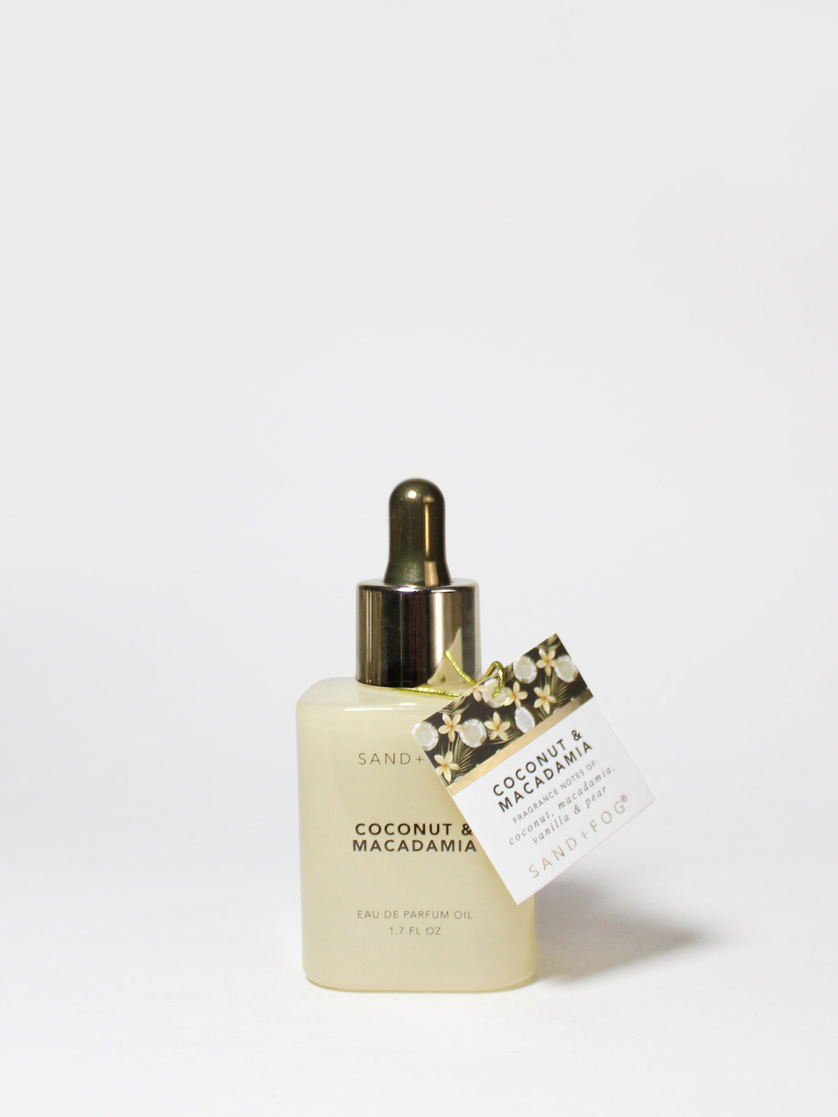 Coconut & Macadamia 50ml Perfume Oil Dropper - Fine Fragrance