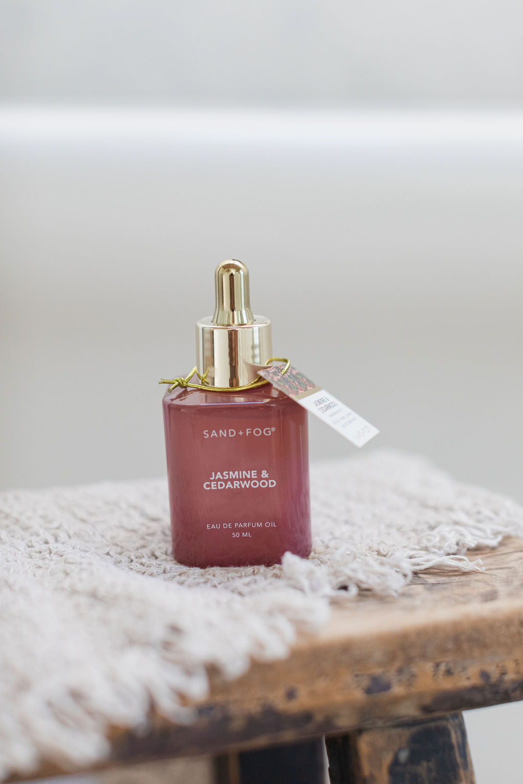 Jasmine & Cedarwood 50 ml Perfume Oil Dropper - Fine Fragrance