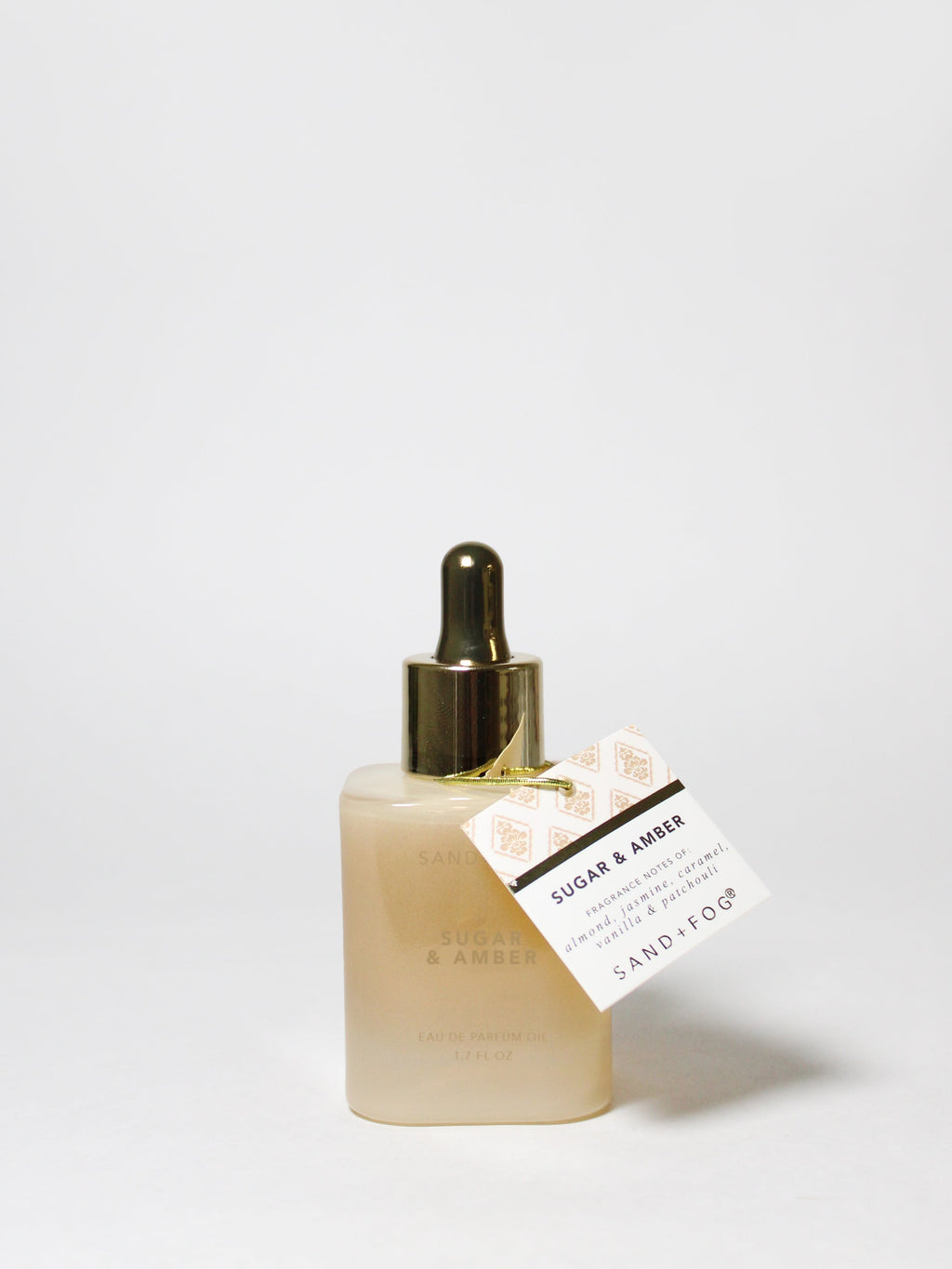 Sugar & Amber 50ml Perfume Oil Dropper - Fine Fragrance