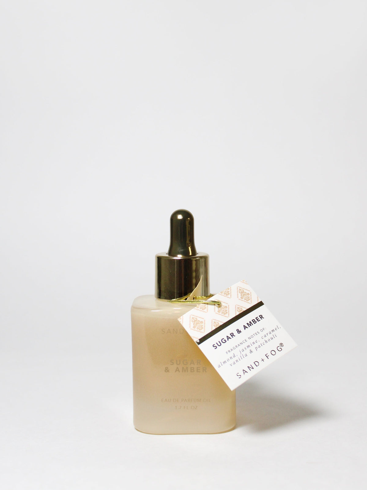Sugar & Amber 50ml Perfume Oil Dropper - Fine Fragrance