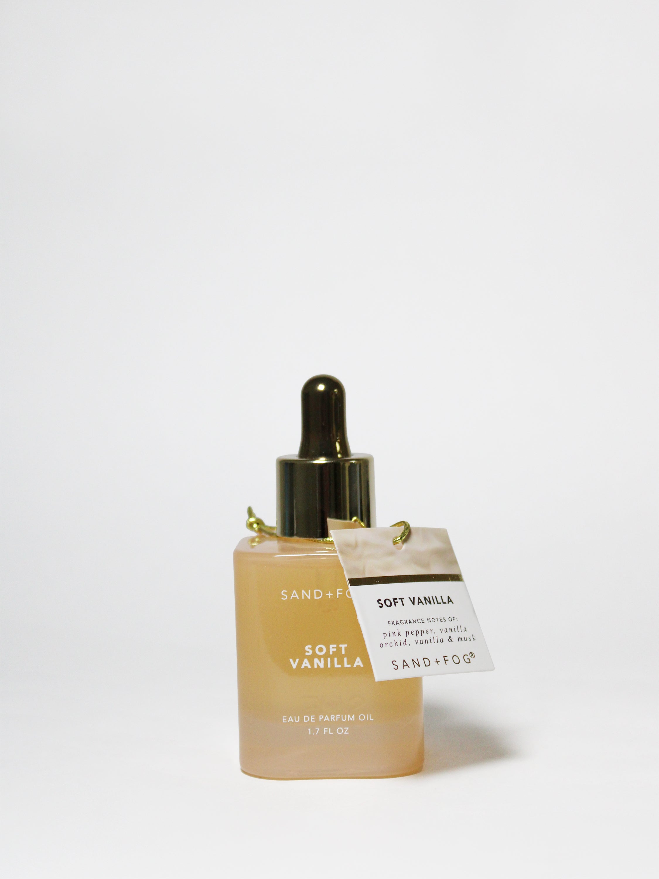 Soft Vanilla 50ml Perfume Oil Dropper - Fine Fragrance
