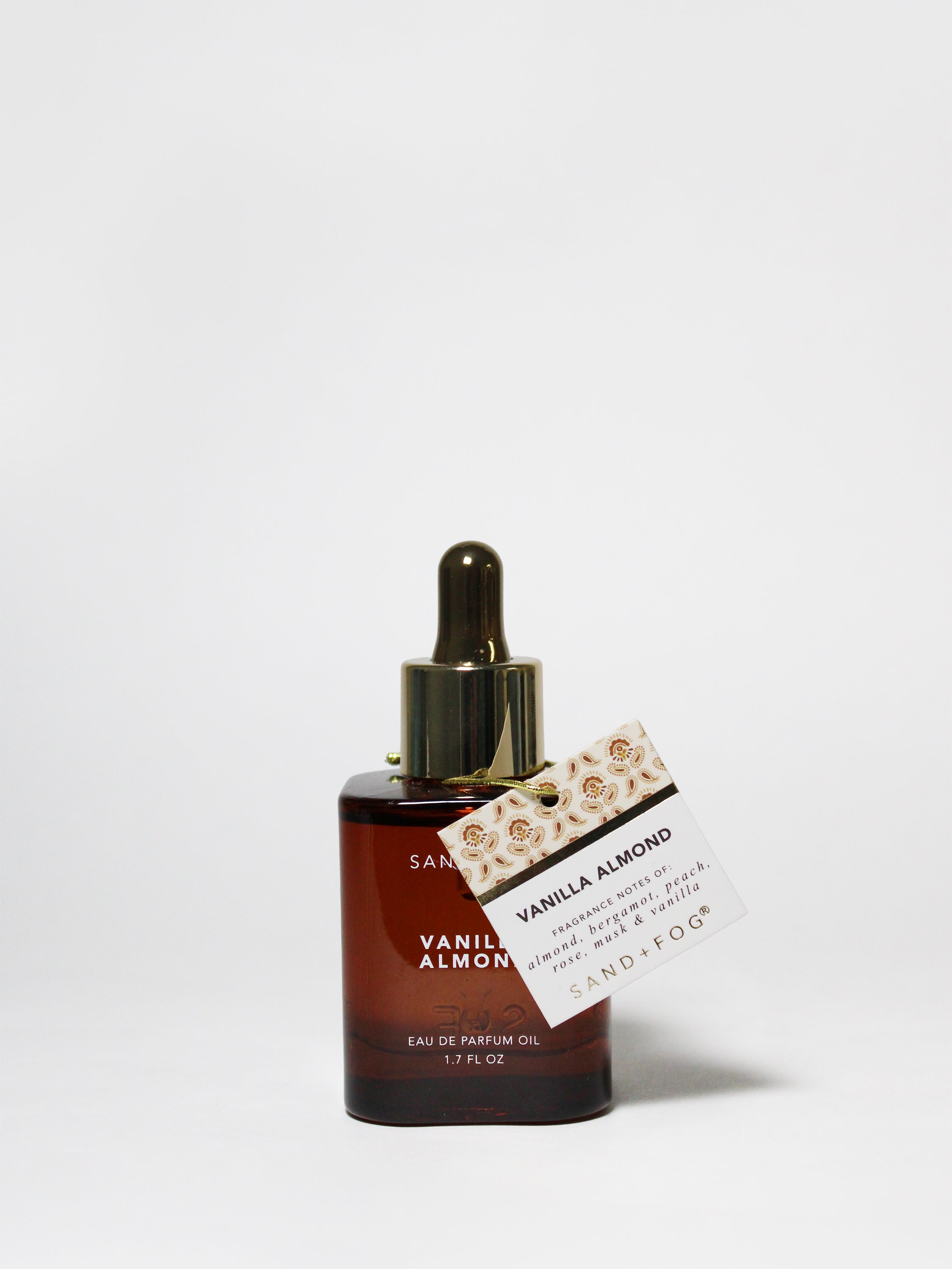 Vanilla Almond 50ml Perfume Oil Dropper - Fine Fragrance