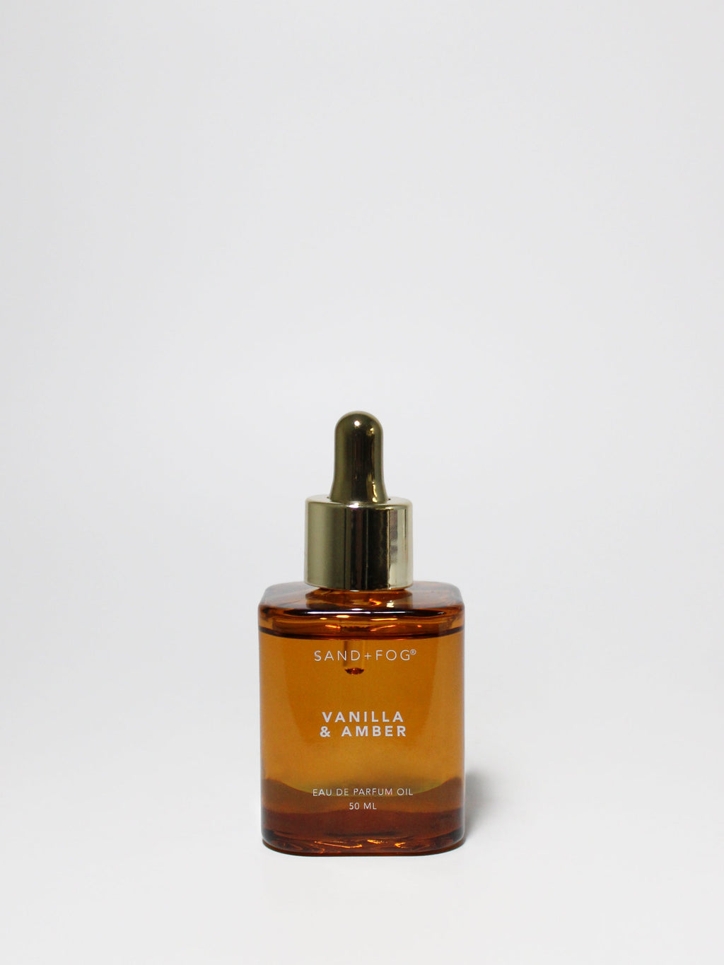 Vanilla & Amber 50ml Perfume Oil Dropper - Fine Fragrance