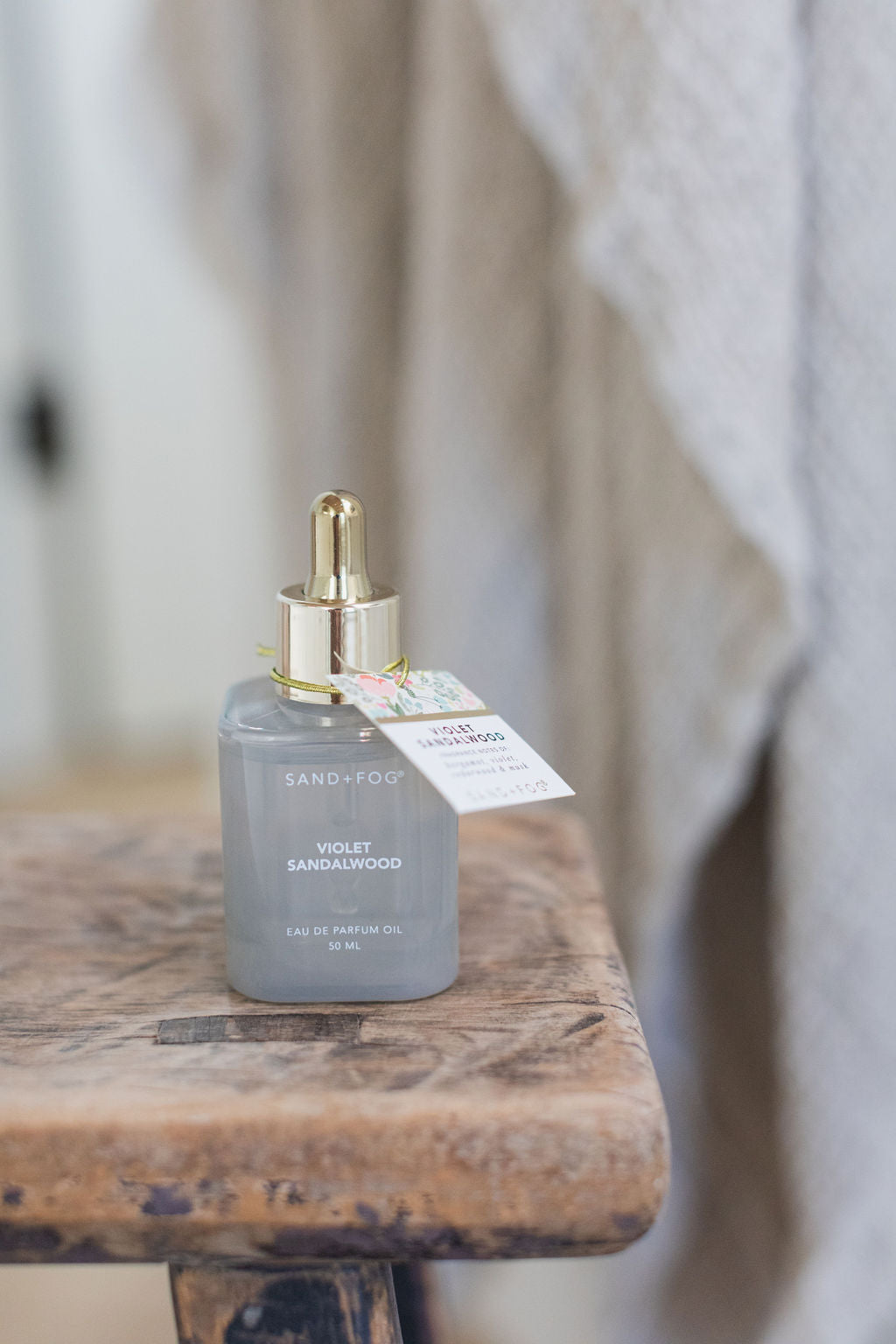 Violet Sandalwood 50ml Perfume Oil Dropper - Fine Fragrance