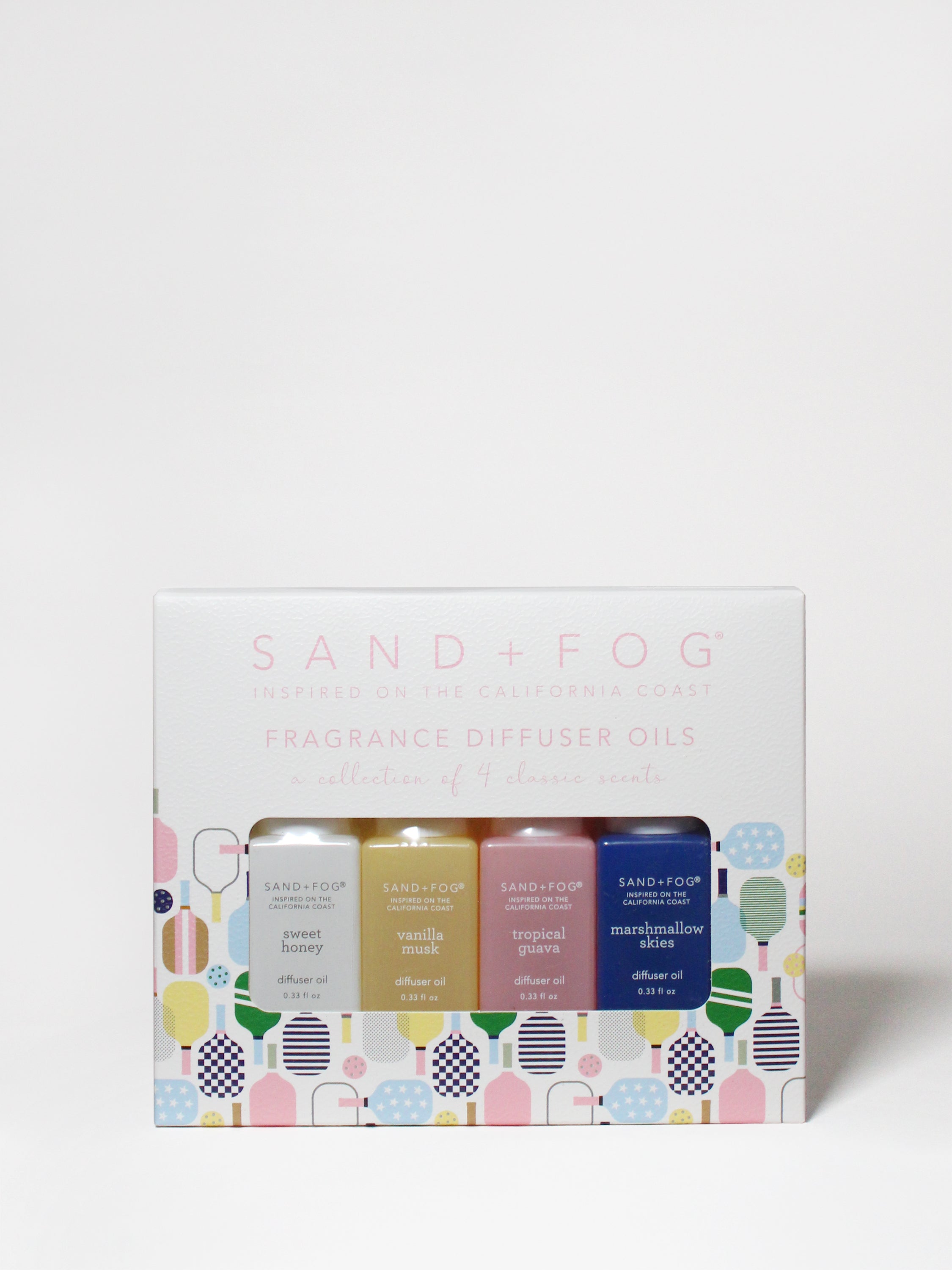4 Pack of 10 ml Fragrance Diffuser Oils - Fine Fragrance