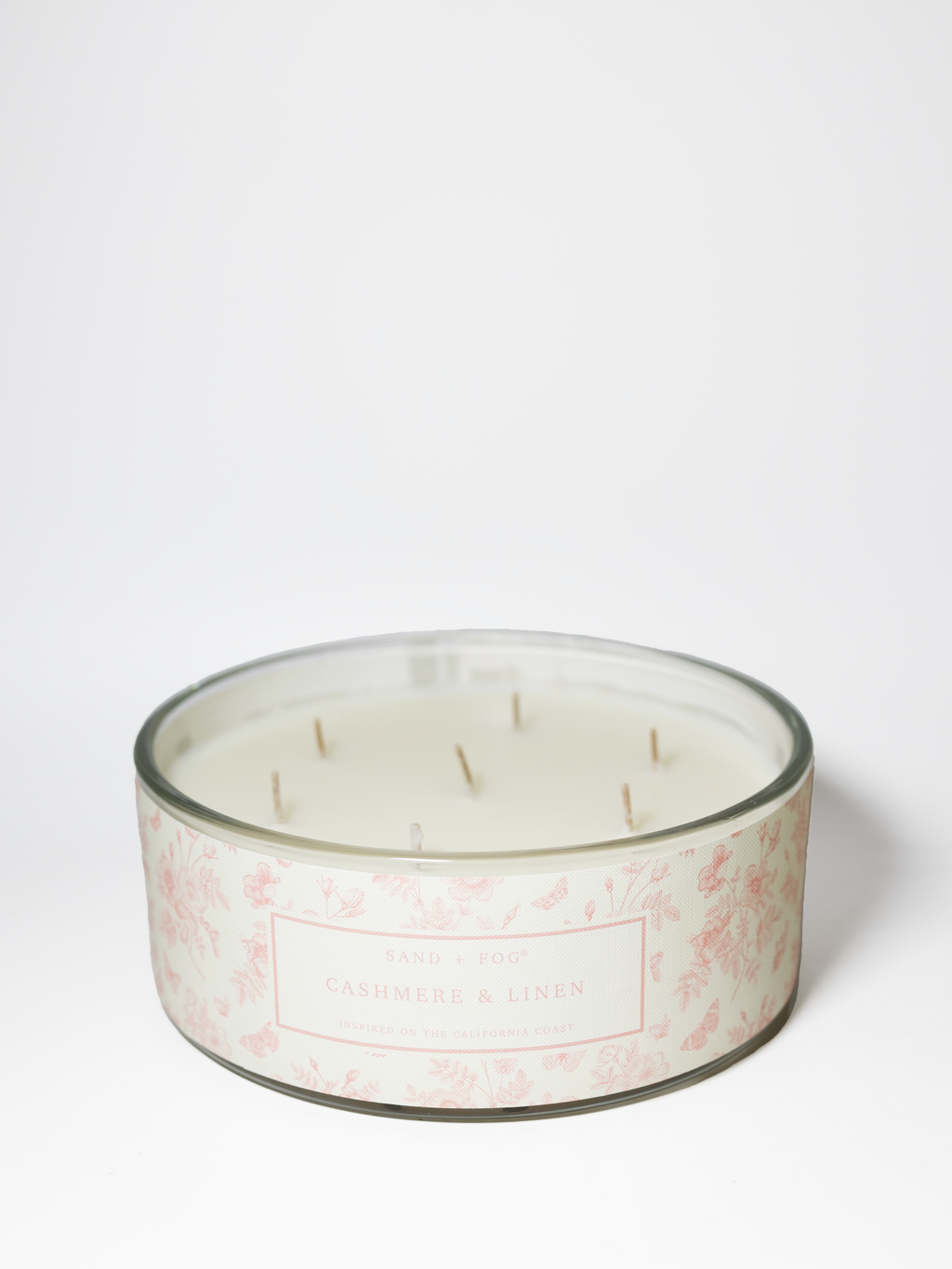Cashmere & Linen 34 oz scented candle - Home Fragrance